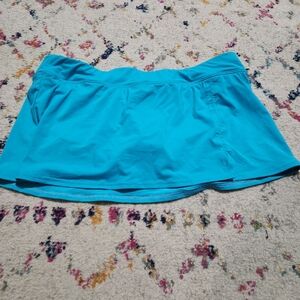 💘 Lands End Blue Swim Skirt